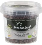 It's Amazing Raw & organic cacao crisps gebroken bio (150g) 150g thumb