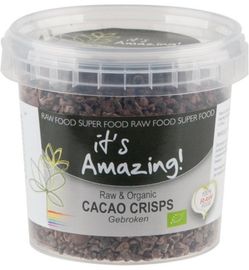 It's Amazing It's Amazing Raw & organic cacao crisps gebroken bio (150g)