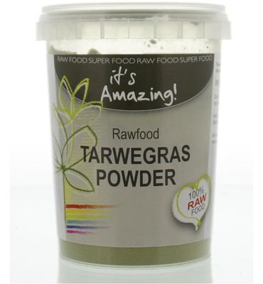 It's Amazing Raw & organic tarwegras poeder bio (125g) 125g