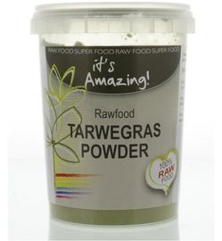 It's Amazing It's Amazing Raw & organic tarwegras poeder bio (125g)