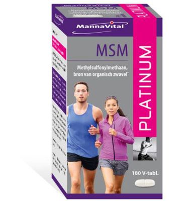 Mannavital MSM Platinum (180tb) 180tb