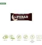 Lifefood Lifebar chocolade bio (47g) 47g thumb