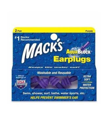 Macks Aquablock purple (2 paar) 2 paar