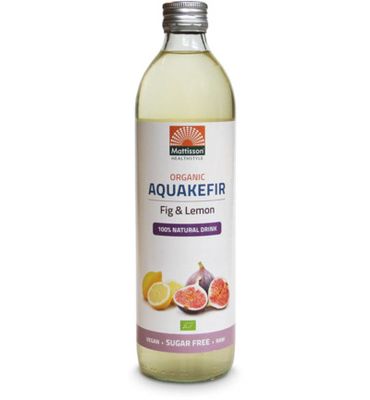 Mattisson Organic aquakefir fig & lemon bio (500ml) 500ml