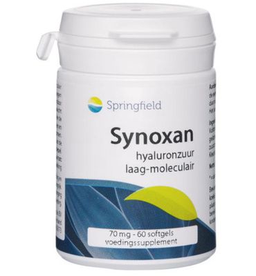 Springfield Synoxan hyaluronzuur low-molec 70 mg (60sft) 60sft