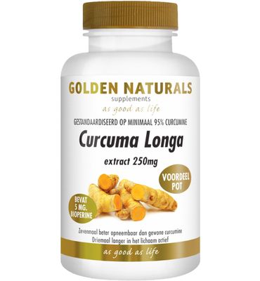 Golden Naturals Curcuma longa (180ca) 180ca
