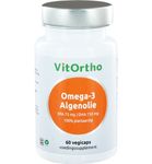 VitOrtho Omega-3 Algenolie - EPA 75 mg | DHA 150 mg vegan (60vc) 60vc thumb