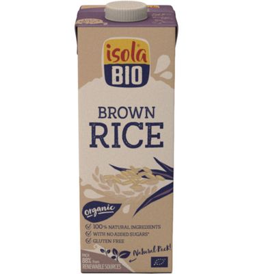 Isola Bio Just brown rice bio (1ltr) 1ltr