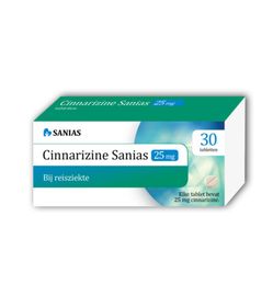 Sanias Sanias Cinnarizine 25 mg (30tb)