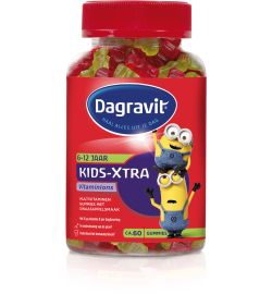 Dagravit Dagravit Kids-Xtra vitaminions gums 6+ (60st)