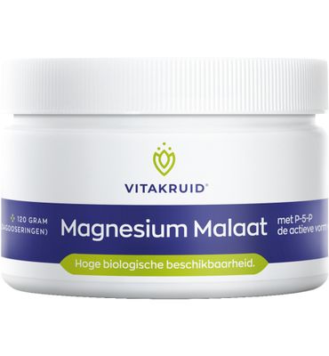 Vitakruid Magnesium Malaat met P-5-P (120g) 120g