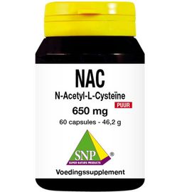 SNP Snp N-acetyl L-cysteine 700 mg puur (60ca)