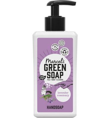 Marcel's Green Soap Handzeep lavendel & rozemarijn (250ml) 250ml