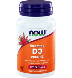 Now Now Vitamine D3 2000IE (120sft)