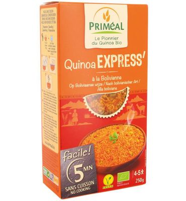 Priméal Quinoa express Bolivian style bio (250g) 250g