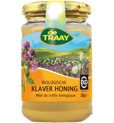 De Traay Klaver honing bio (350g) 350g