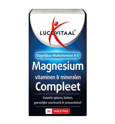 Miniatuur Altijd Omgeving Lucovitaal Magnesium vitaminen mineralen compleet (30tb)
