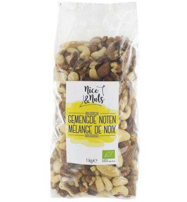 Nice & Nuts Gemengde noten bio (1000g) 1000g