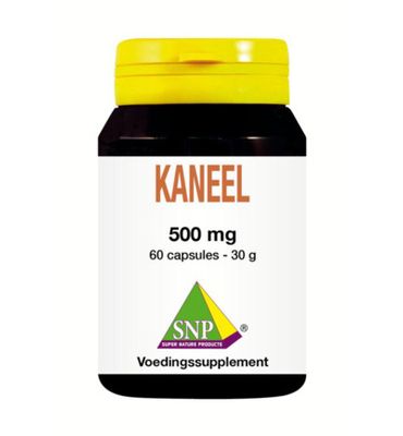 Snp Kaneel Cinnamomum verum 500 mg puur (60vc) 60vc
