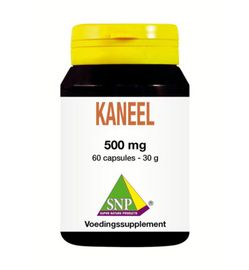 SNP Snp Kaneel Cinnamomum verum 500 mg puur (60vc)