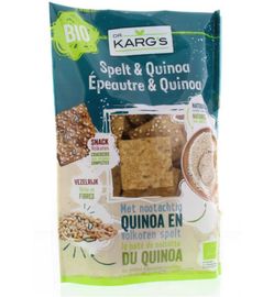 Dr Karg Dr Karg Spelt en quinoa snack bio (110g)
