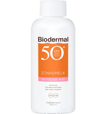 Biodermal Zonnemelk SPF50+ gevoelige huid (200ml) 200ml