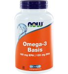 Now Omega-3 basis 180 mg EPA 120 mg DHA (200sft) 200sft thumb