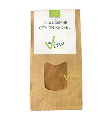 Vitiv Ceylon kaneel poeder bio (100g) 100g