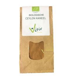 Vitiv Vitiv Ceylon kaneel poeder bio (100g)