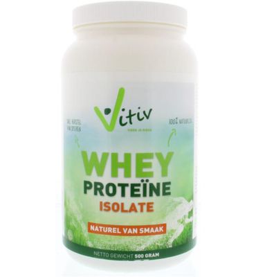 Vitiv Whey proteine isolaat (500g) 500g