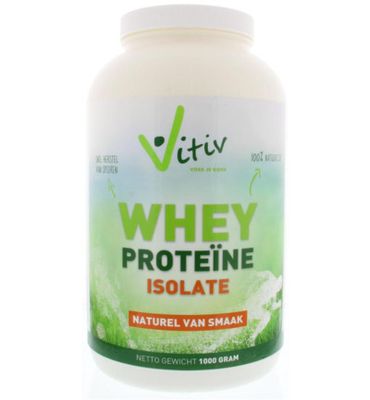 Vitiv Whey proteine isolaat (1000g) 1000g