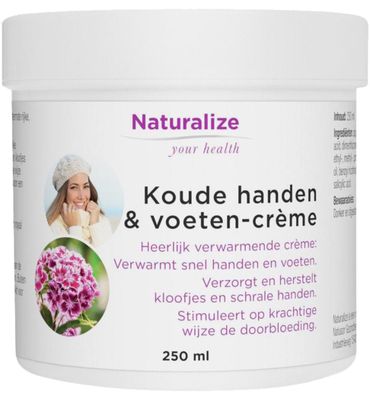 Naturalize Koude handen en voeten creme (250ml) 250ml