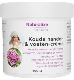 Naturalize Naturalize Koude handen en voeten creme (250ml)