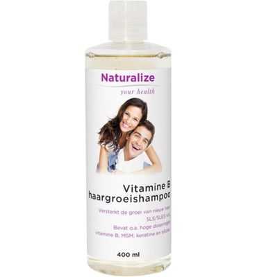 Naturalize Shampoo vitamine B haargroei (400ml) 400ml