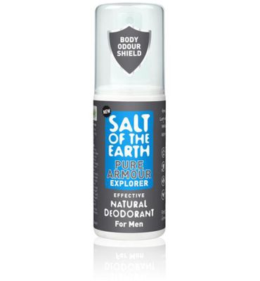 Salt Of The Earth Natuurlijke deo pure armour spray for men (100ml) 100ml