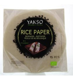 Yakso Yakso Rijstpapier bio (150g)