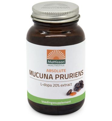 Mattisson Healthstyle Mucuna pruriens 20% extract- L-dopa (120tb) 120tb