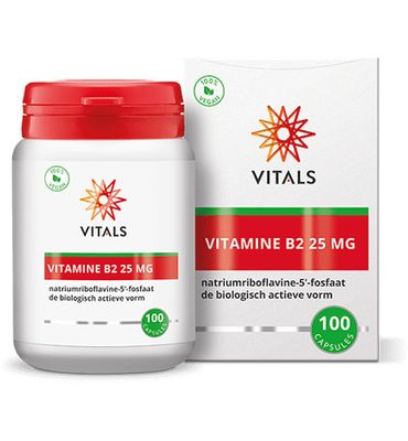 Vitals Vitamine B2 riboflavine 5 fosfaat (100ca) 100ca
