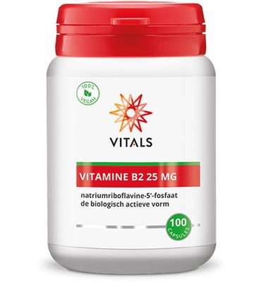 Vitals Vitamine B2 riboflavine 5 fosfaat (100ca) 100ca