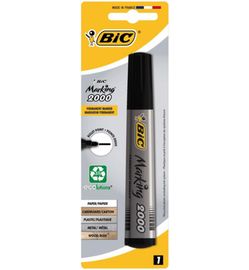 Bic Bic Permanent marker zwart blister (1st)