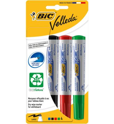 Bic Velleda whiteboard marker (4st) 4st