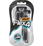 Bic Flex 4 comfort mesjes blister (3st) 3st thumb