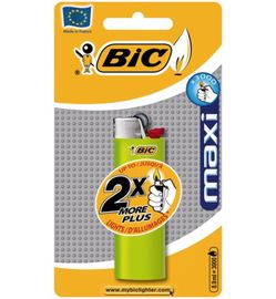 Bic Bic J26 maxi aansteker blister (1st)