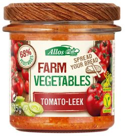Allos Allos Farm vegetables tomaat & prei bio (135g)