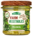 Allos Farm vegetables doperwten & basilicum bio (135g) 135g thumb