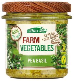 Allos Allos Farm vegetables doperwten & basilicum bio (135g)