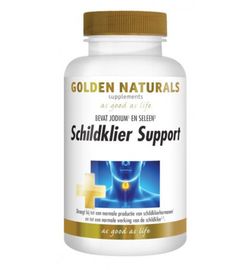 Golden Naturals Golden Naturals Schildklier support (90tb)