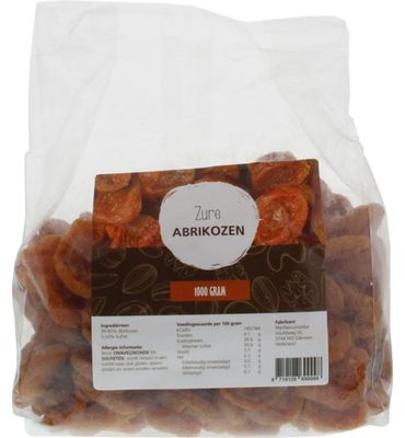 Mijnnatuurwinkel Zure abrikozen (1000g) 1000g