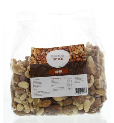 Mijnnatuurwinkel Gemengde noten (1000g) 1000g