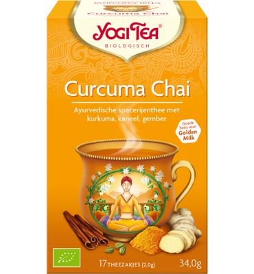 Yogi Tea Curcuma / turmeric chai tea bio (17st) 17st